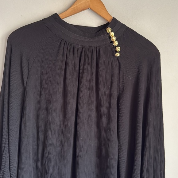BA&SH Neil Embellished Button Blouse XS - Picture 5 of 12